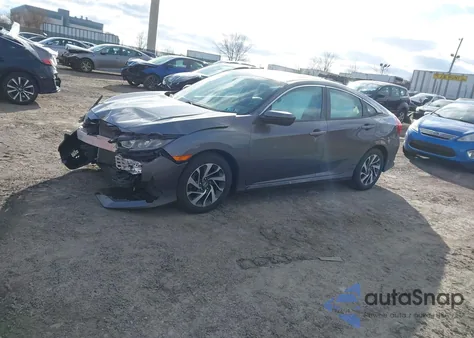 2017 Honda Civic Ex из США, поврежденный, VIN 2HGFC2F70HH564063